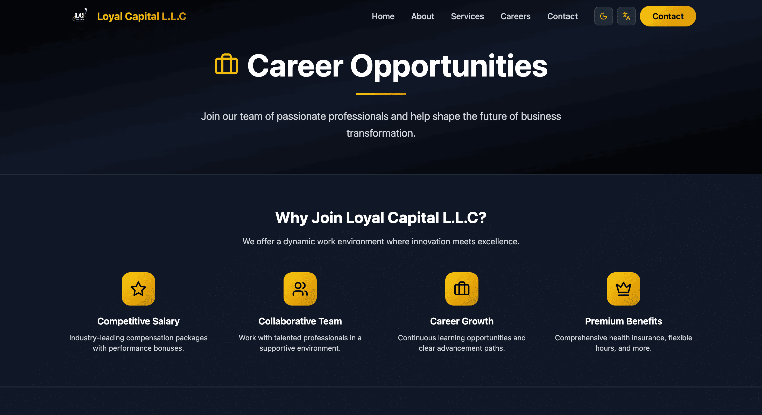 Loyal Capital Investments — screenshot 3